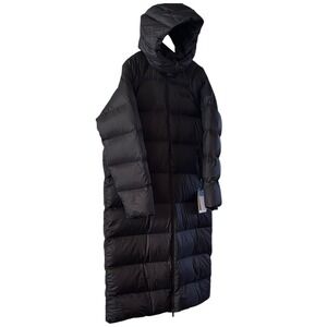 The North Face Women's Large Black Hydrenalite City Long Down Hooded Parka NEW